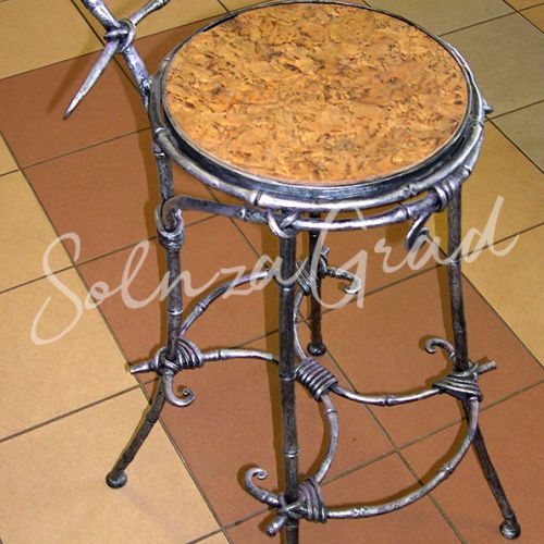 Кованые столы и стулья