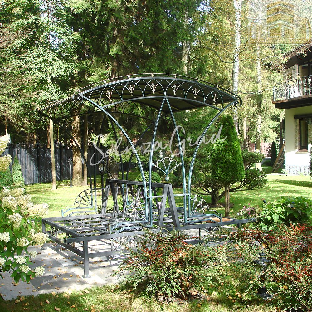 Кованые скамейки 