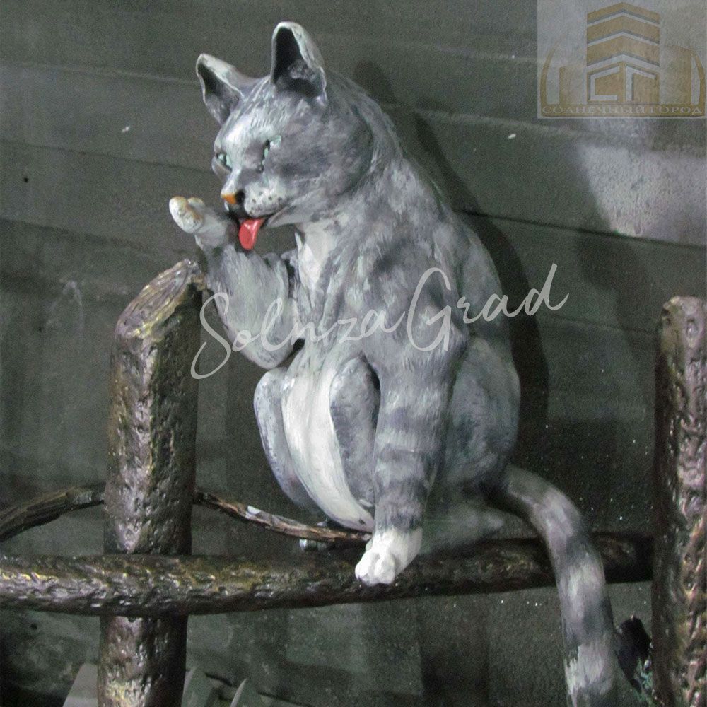 кошка кованая