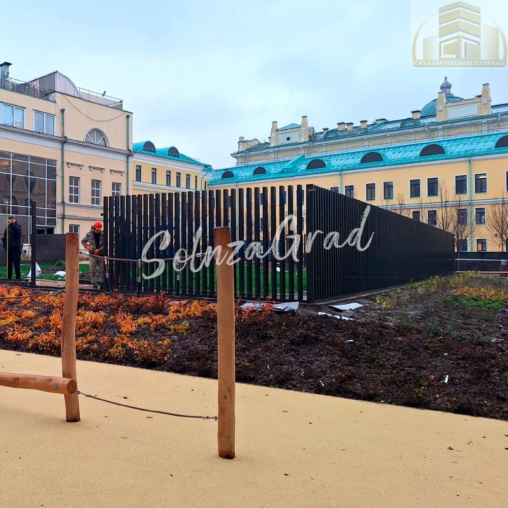 Кованые заборы