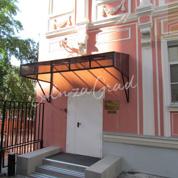 Кованые козырьки