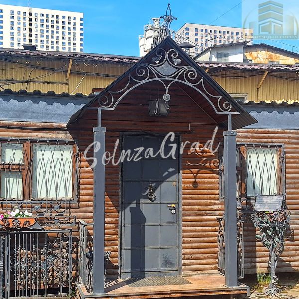 кованые козырьки
