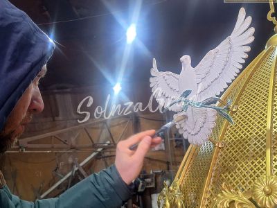 Пасхальное яйцо в храм от компании СГ