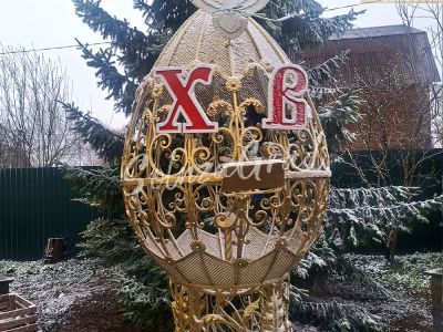 Пасхальное яйцо в храм от компании СГ