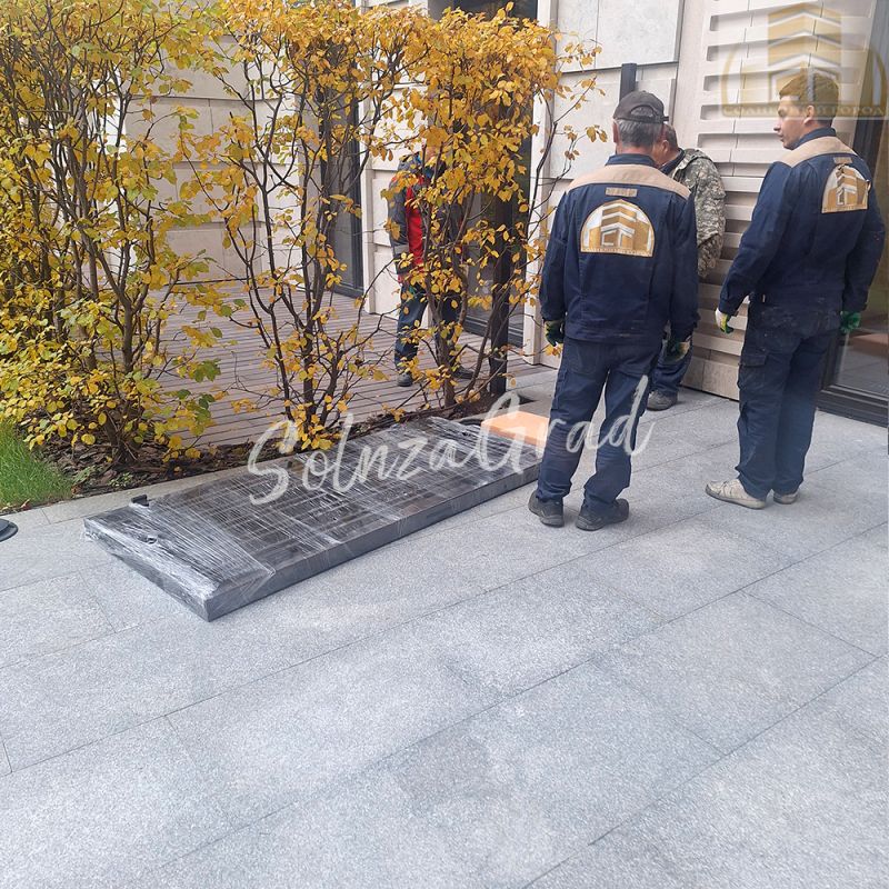 Пожарная лестница ЖК Золотой