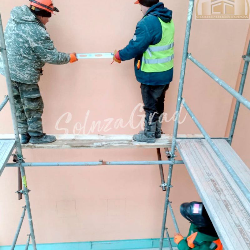 Кованые заборы ЖК Золотой