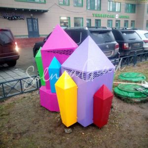 Декоративные элементы для вытяжек на улице